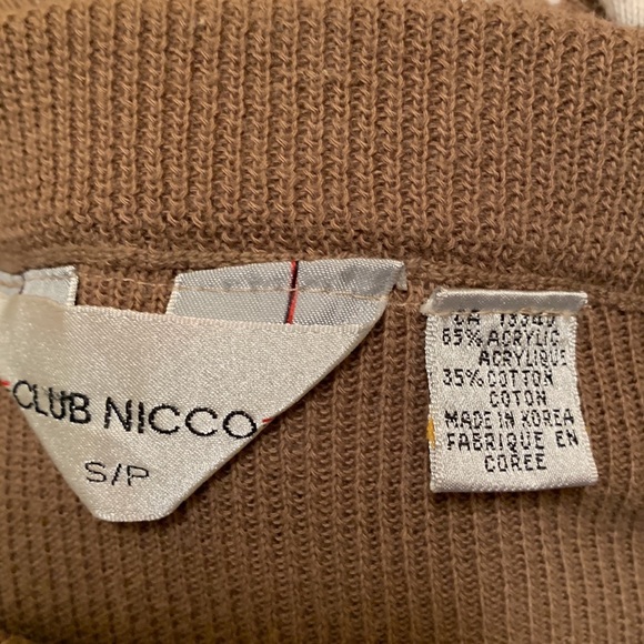 Club nicco striped sweater with solid coloured knit skirt - Picture 9 of 11